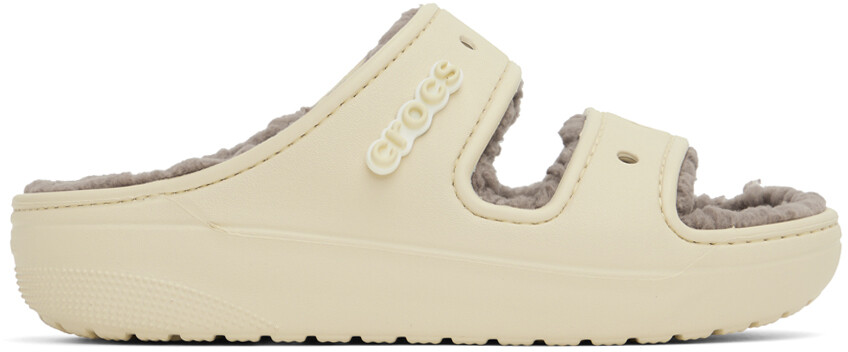 

Бежевые классические сандалии Cozzzy Crocs