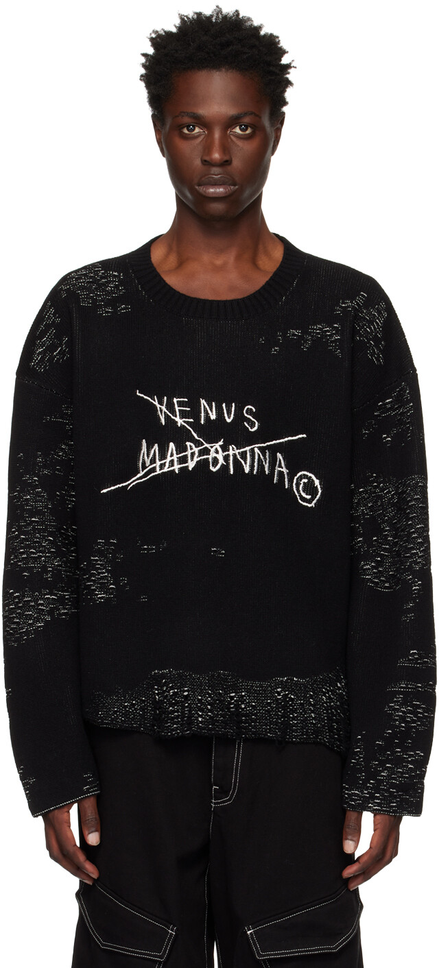 

Черный свитер Venus Madonna MISBHV