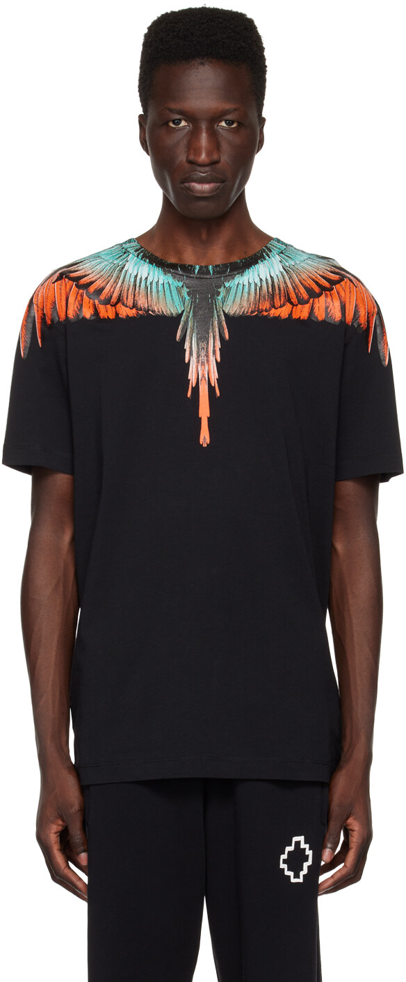 

Черная футболка Icon Wings Marcelo Burlon County of Milan, Черный