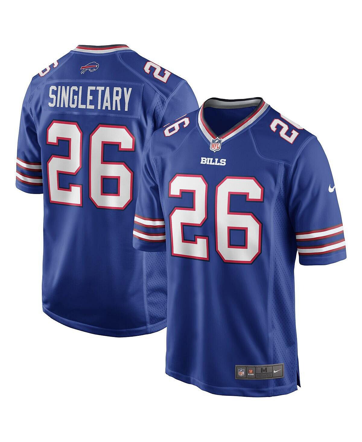 

Мужская майка devin singletary royal buffalo bills game player Nike