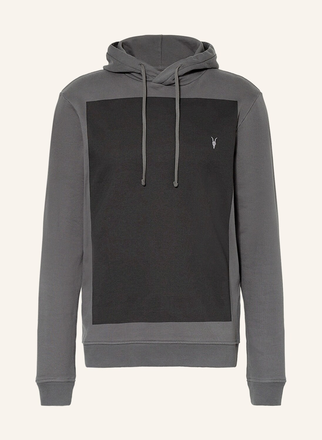 

Худи ALLSAINTS LOBKE, темно-серый