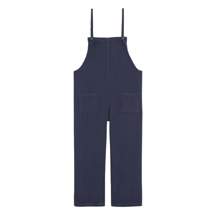 

Джинсовый комбинезон H&M x Monki Cotton Smock, темно-синий