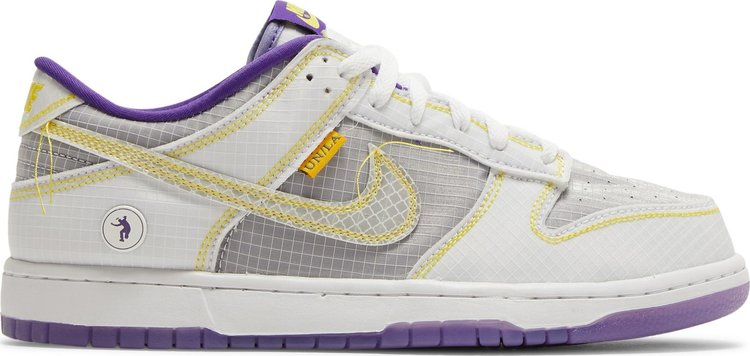 Кроссовки Nike Union LA x Dunk Low 'Passport Pack - Court Purple', белый - фото