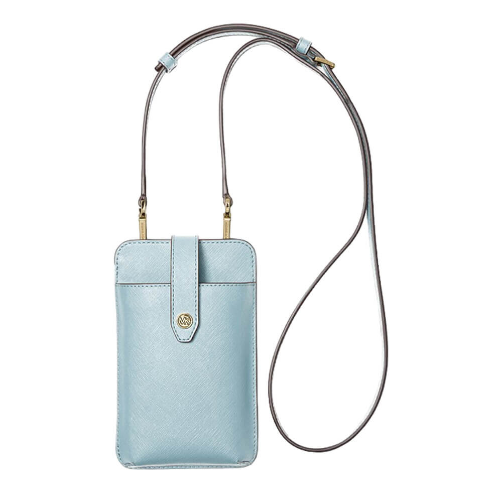 

Сумка Michael Michael Kors For Smartphone In Saffiano Leather, голубой
