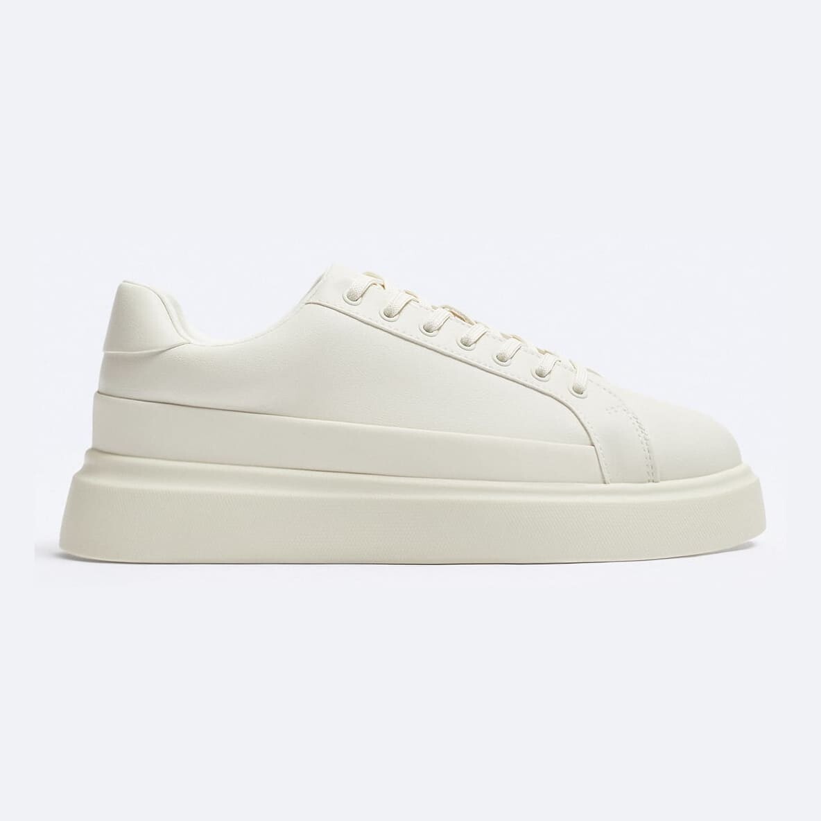 

Кроссовки Zara Trimmed, костяной белый
