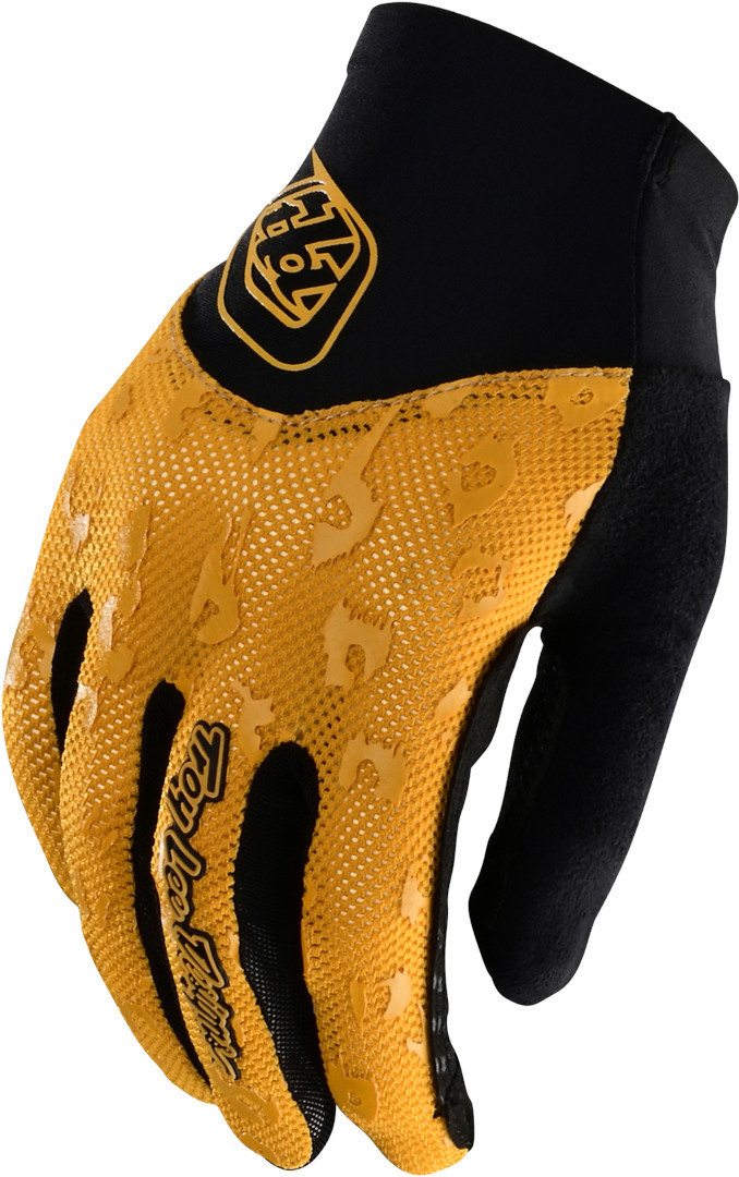 Перчатки женские Troy Lee Designs Ace 2.0 Panther для мотокросса, желтый