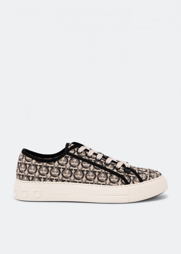 

Кроссовки FERRAGAMO Anson sneakers, принт