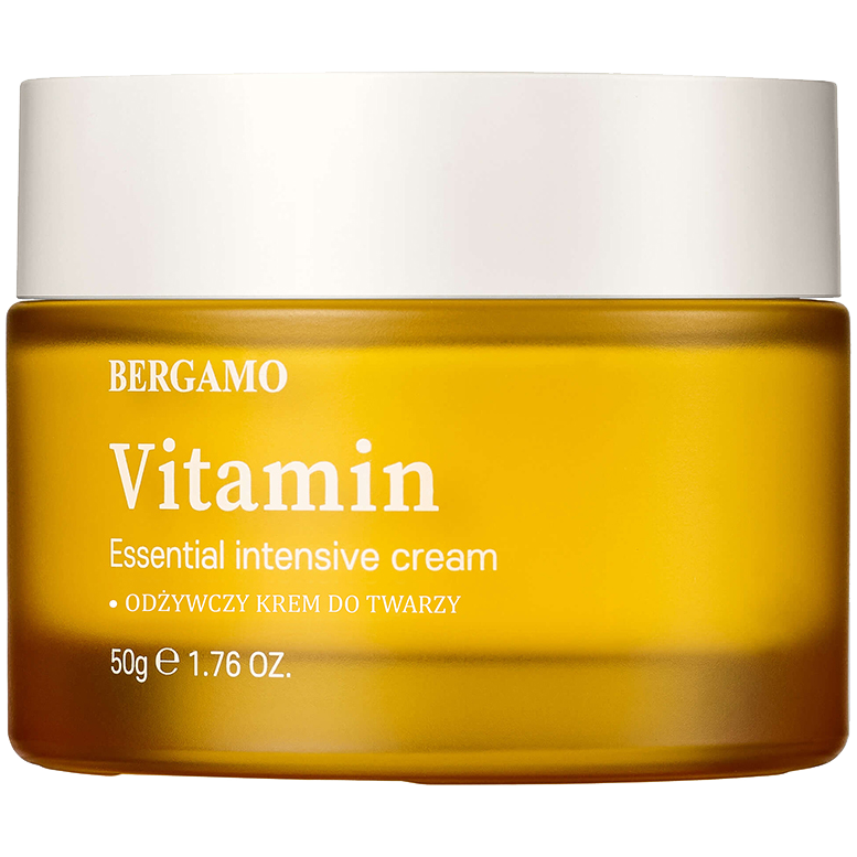 Intensive essence. Bergamo Vitamin Essential Intensive Cream. Bergamo syn-ake Essential Intensive Cream 50 мл.. Крем для лица с витаминным экстрактом Vitamin Essential Intensive Cream 50 мл.. Bergamo Collagen Essential Intensive Cream 50мл.