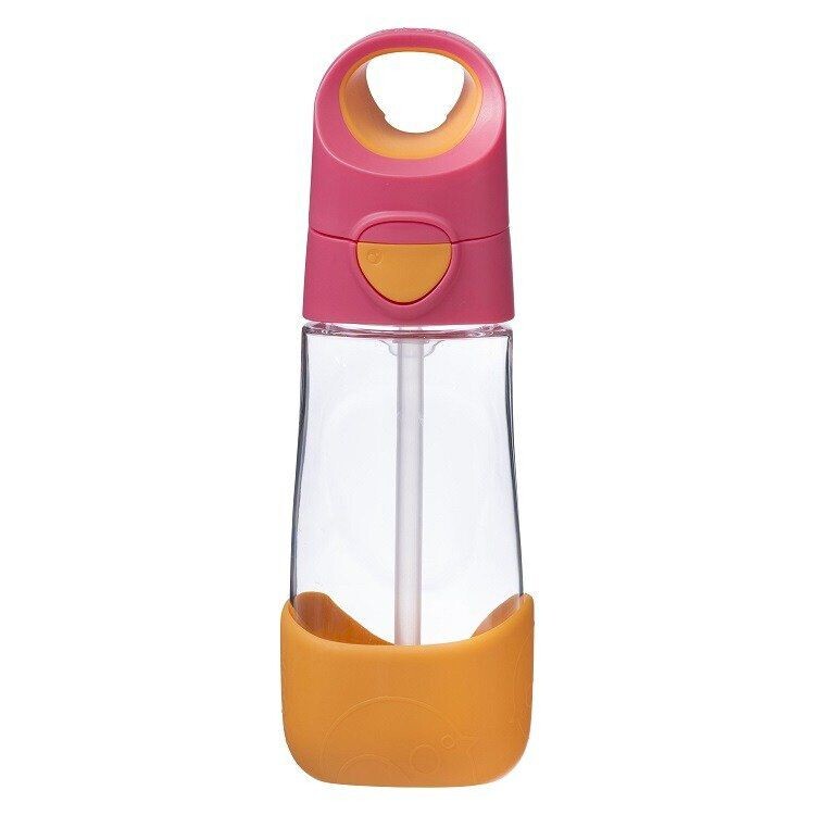 

Бутылка для воды B.Box из тритана с соломинкой, strawberry shake