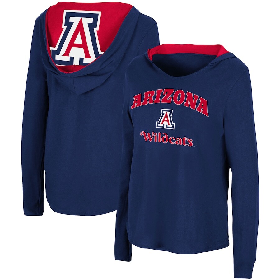 

Футболка с длинным рукавом Colosseum Arizona Wildcats, нави