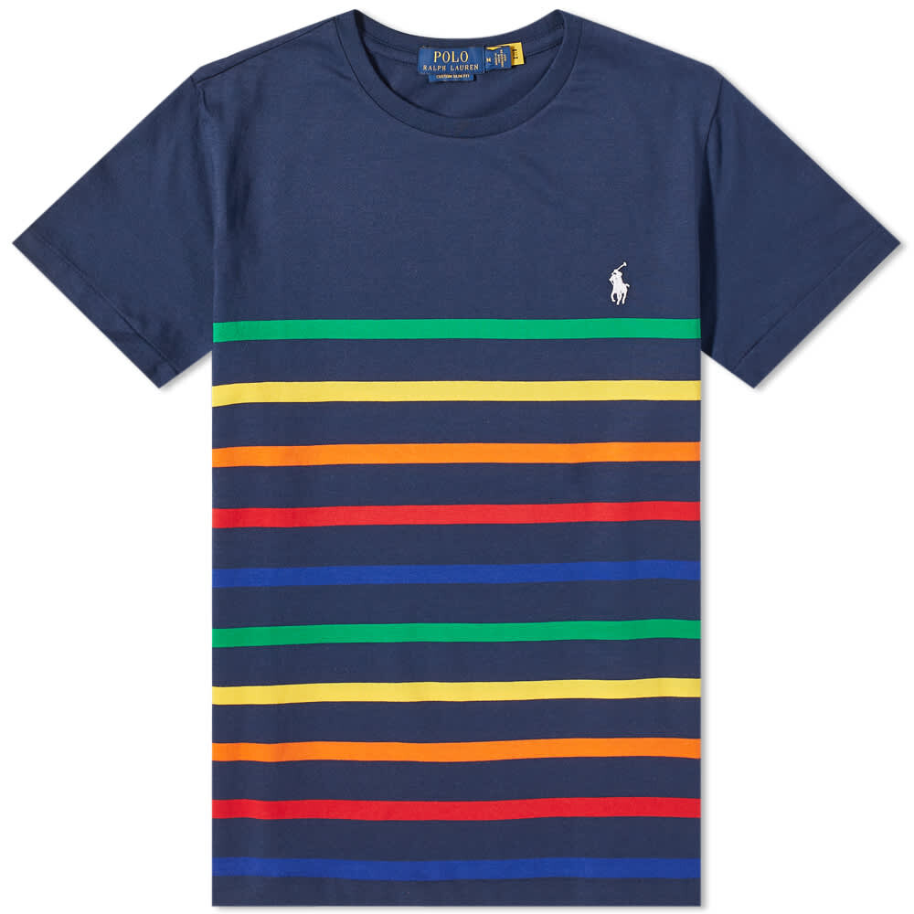 

Футболка Polo Ralph Lauren Multi Stripe Tee