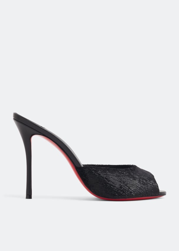 

Мюли CHRISTIAN LOUBOUTIN Me Dolly 100 mules, черный