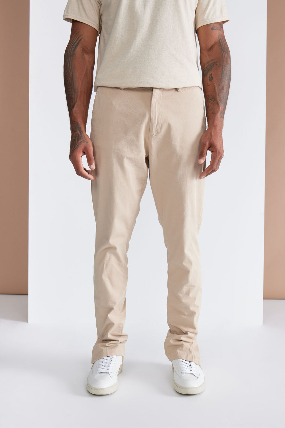 

Брюки Fashion Nova ZDF01T310017, загар, Серый