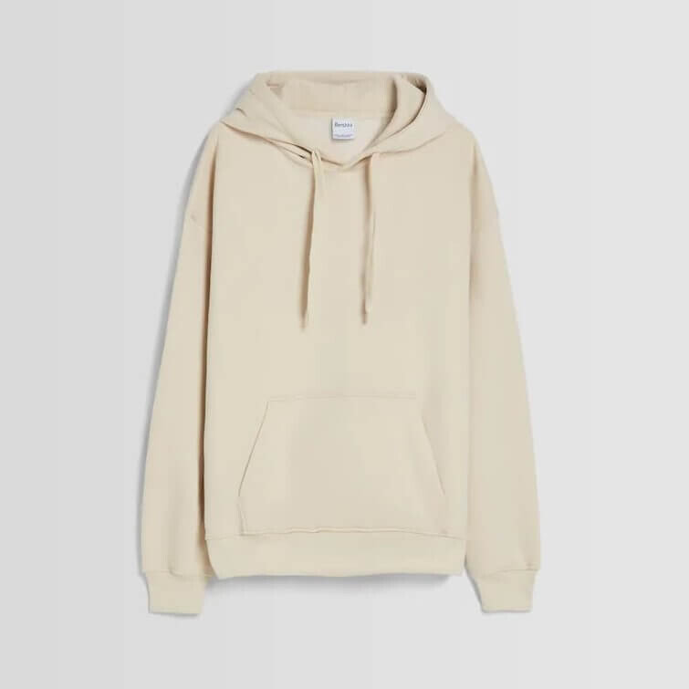 

Толстовка Bershka, бежевый