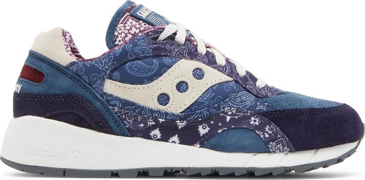 Кроссовки Saucony Shadow 6000 Paisley - Blue, синий кроссовки saucony shadow 6000 синий размер 38 eu