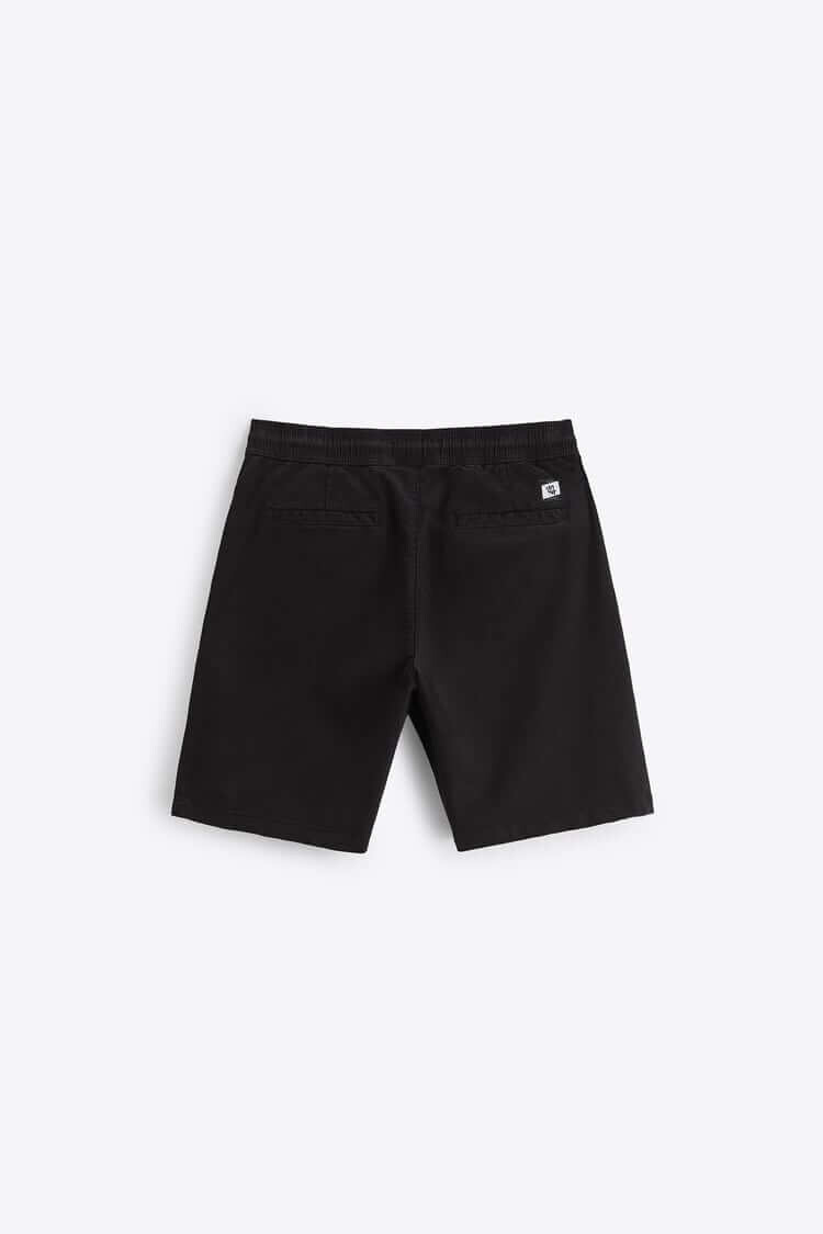 

Шорты Zara Jogging Bermuda With Elastic Waistband, чёрный