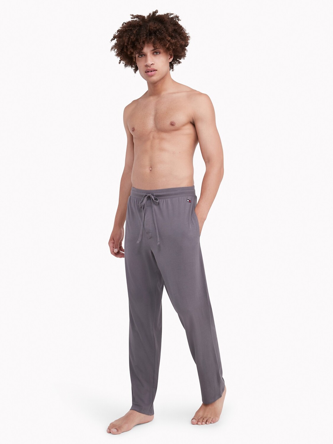 

Брюки Tommy Hilfiger essential luxe stretch, серый