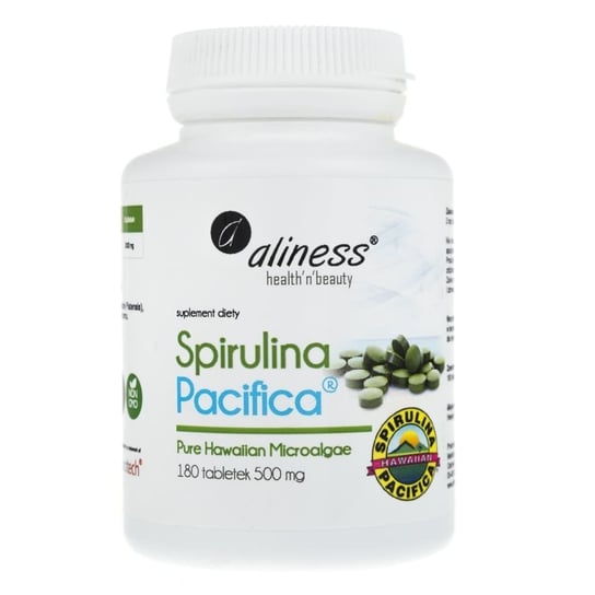 Биологически активная добавка MEDICALINE Aliness Hawaiian Spirulina Pacyfica 500 мг, 180 таблеток