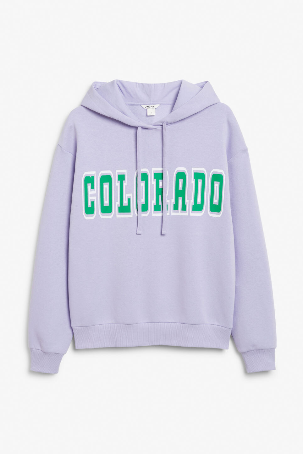 

Худи Monki с кулиской и принтом Colorado, фиолетовый