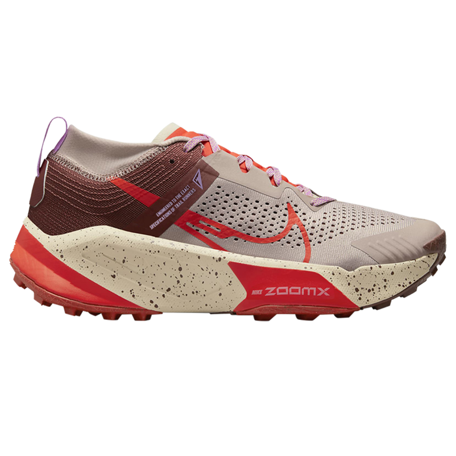 Кроссовки Nike ZoomX Zegama 'Diffused Taupe Picante Red', Фиолетовый