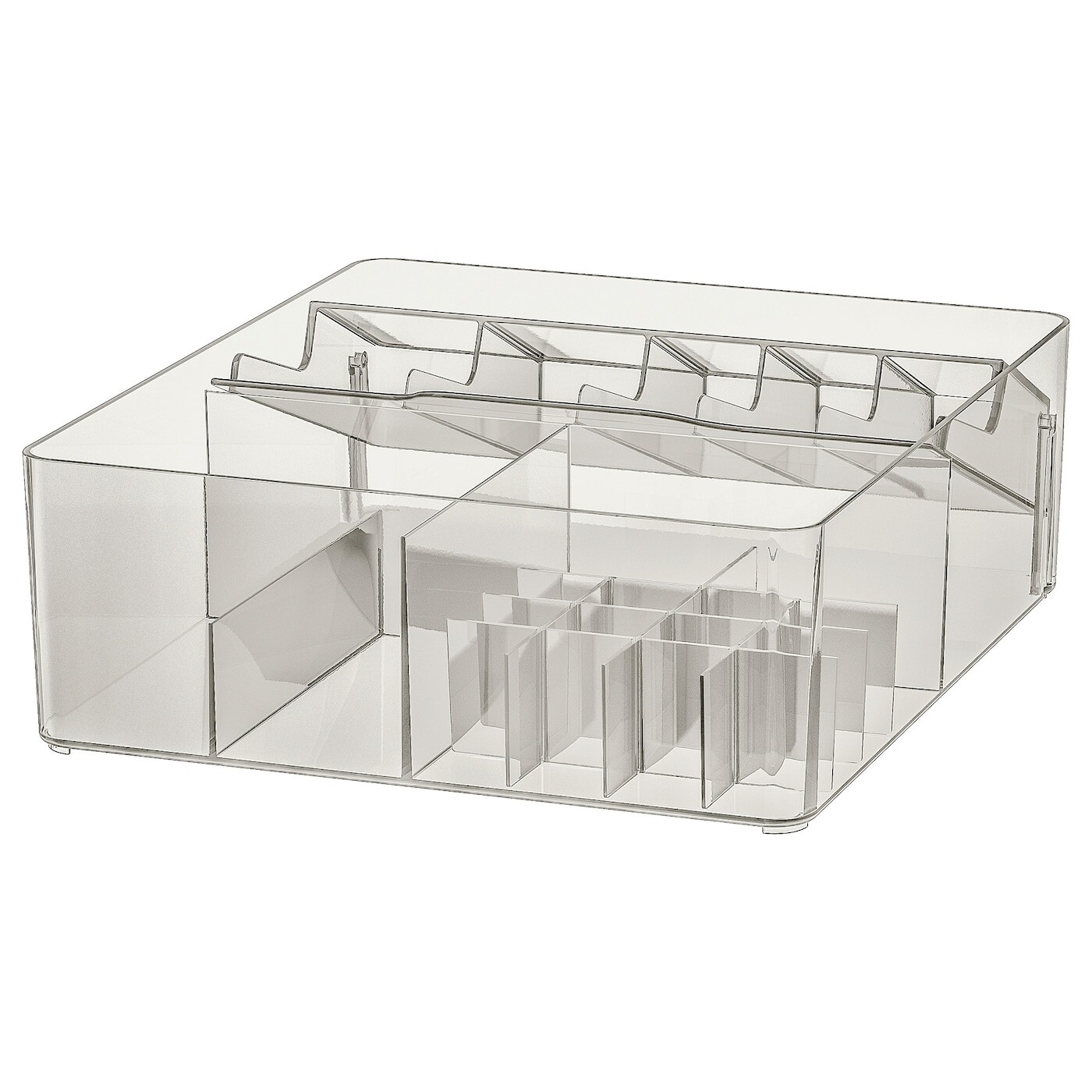 

GODMORGON ГОДМОРГОН Ящик с отделениями, дымчатый, 32x28x10 см IKEA