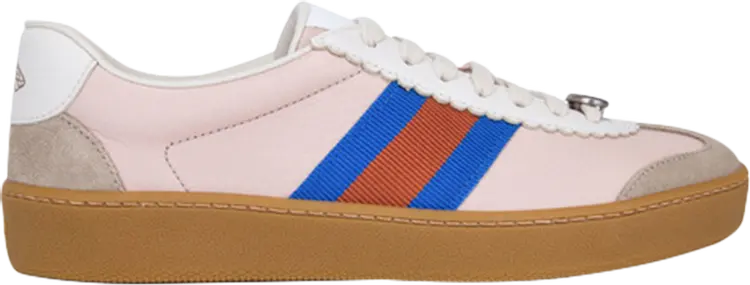 

Кроссовки Gucci Wmns G74 Web Low Pink Oatmeal, розовый