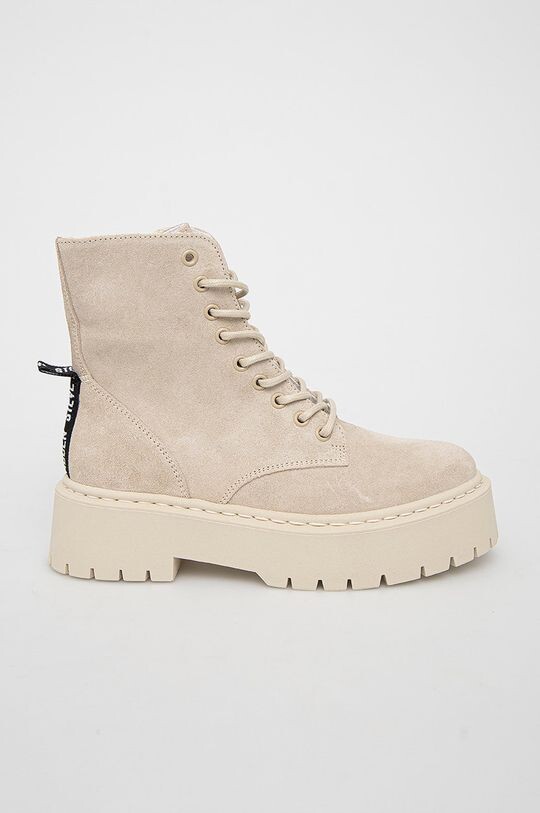 

Замшевые байкерские ботинки Skylar Bootie Steve Madden, бежевый