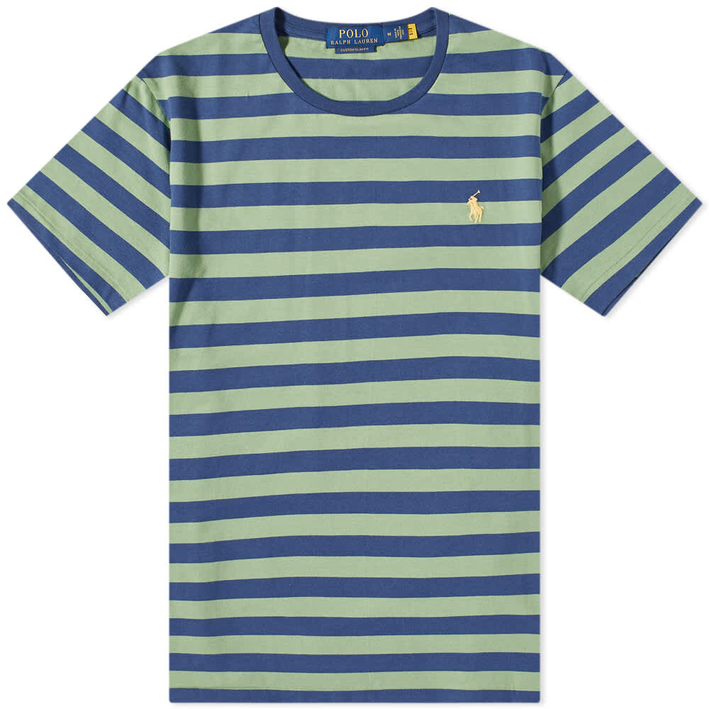 

Футболка Polo Ralph Lauren Broad Stripe Tee, Зеленый