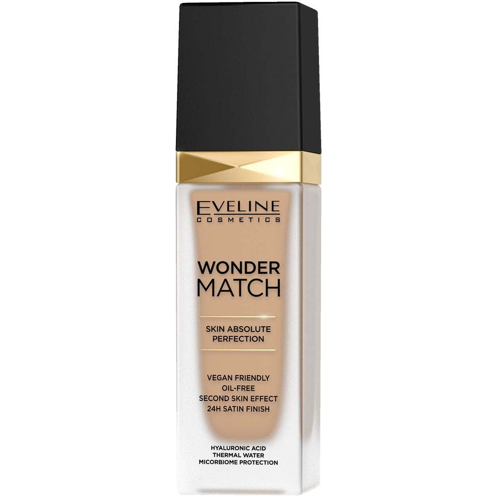 Eveline Cosmetics Роскошная тональная основа Wonder Match Foundation 30  Cool Beige 30 мл – заказать с доставкой из-за рубежа через онлайн-сервис  «CDEK.Shopping»