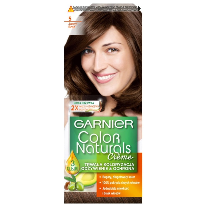 Garnier Крем-краска для волос Color Naturals Creme 5 Светло-коричневый краска для волос garnier краска для волос color sensation перламутровые блонды