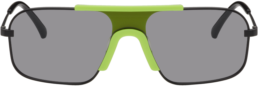 Черные солнцезащитные очки-авиаторы PROJEKT PRODUKT солнцезащитные очки projekt produkt овальные для женщин зеленый