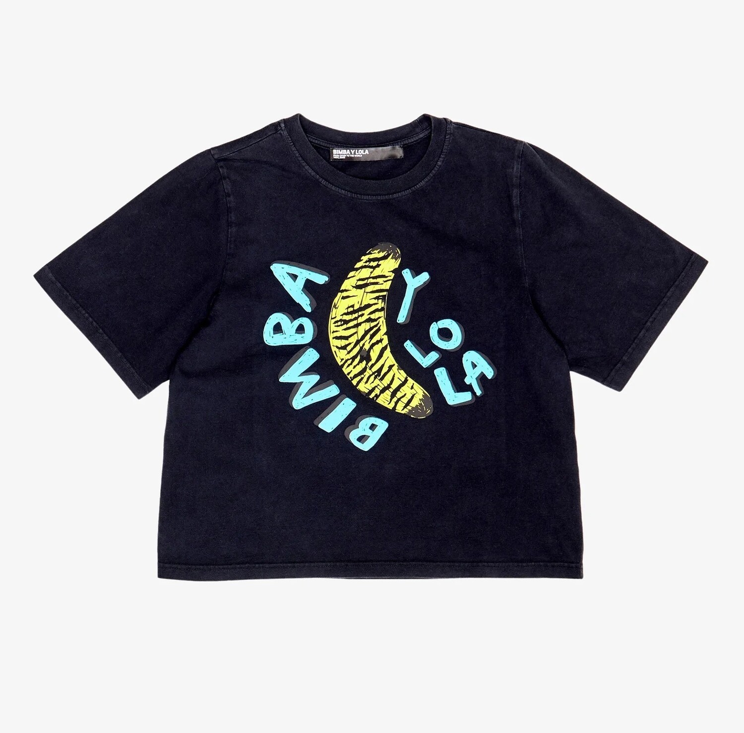 

Футболка Bimba Y Lola Banana Print, черный