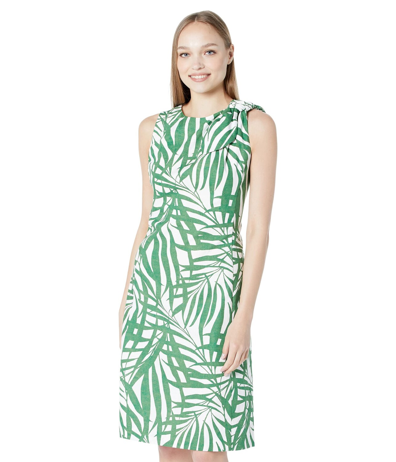 

Платье Kate Spade New York, Palm Fronds Knot Shoulder Dress