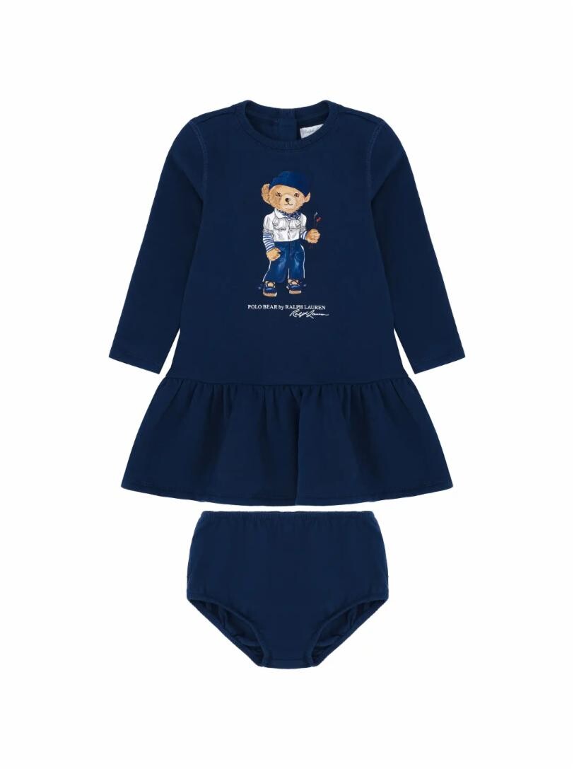 

Утепленное платье Polo Bear Ralph Lauren