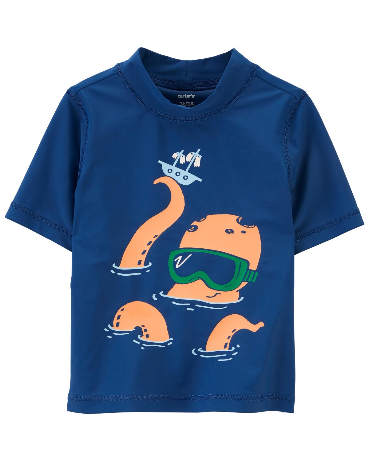 

Малыш Осьминог Рашгард Carter's, синий