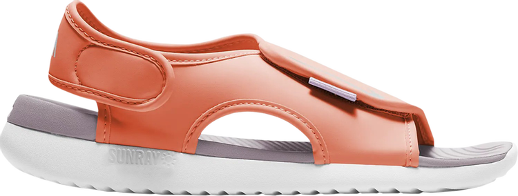 Сандалии Nike Sunray Adjust 5 V2 GS 'Crimson Bliss', оранжевый