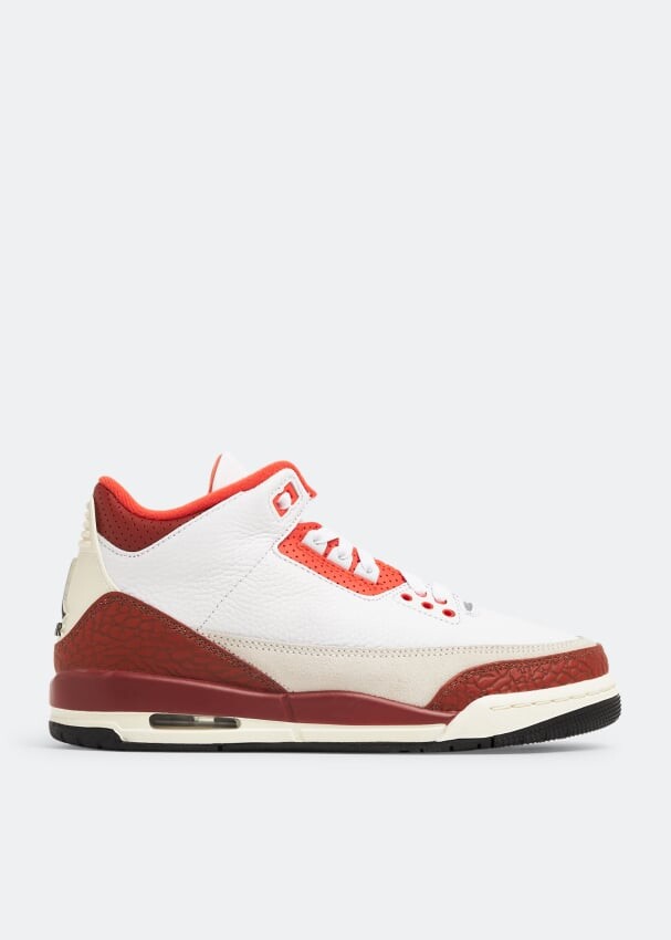 

Кроссовки NIKE Air Jordan 3 Retro 'Mars Stone' sneakers, белый