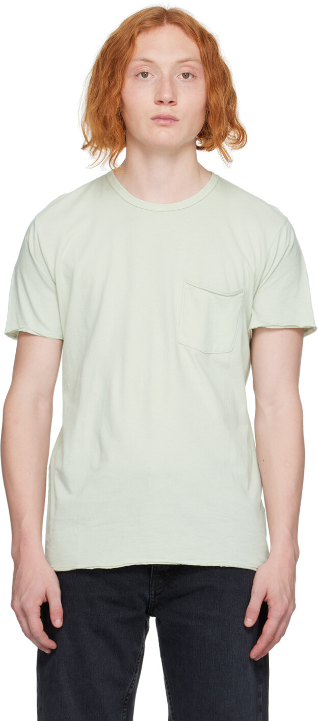 

Зеленая футболка Miles rag & bone