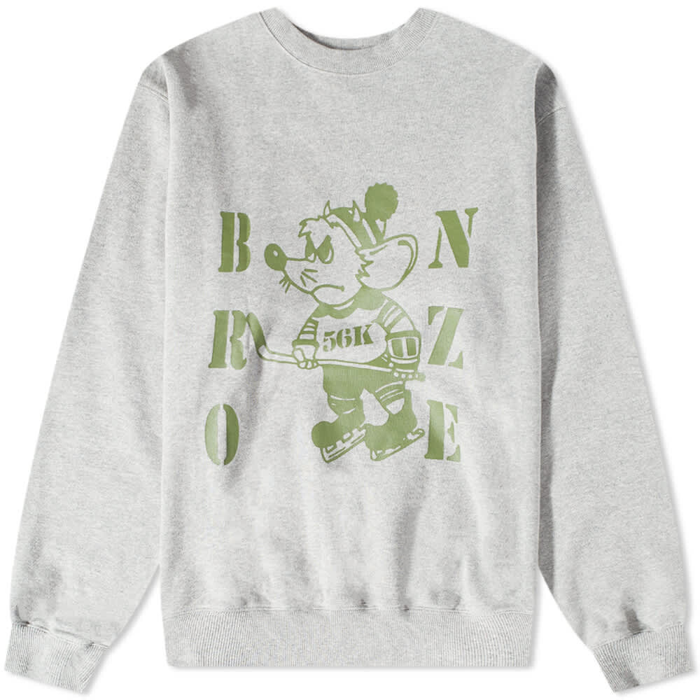 

Толстовка Bronze 56k Rat Crew Sweat, Серый