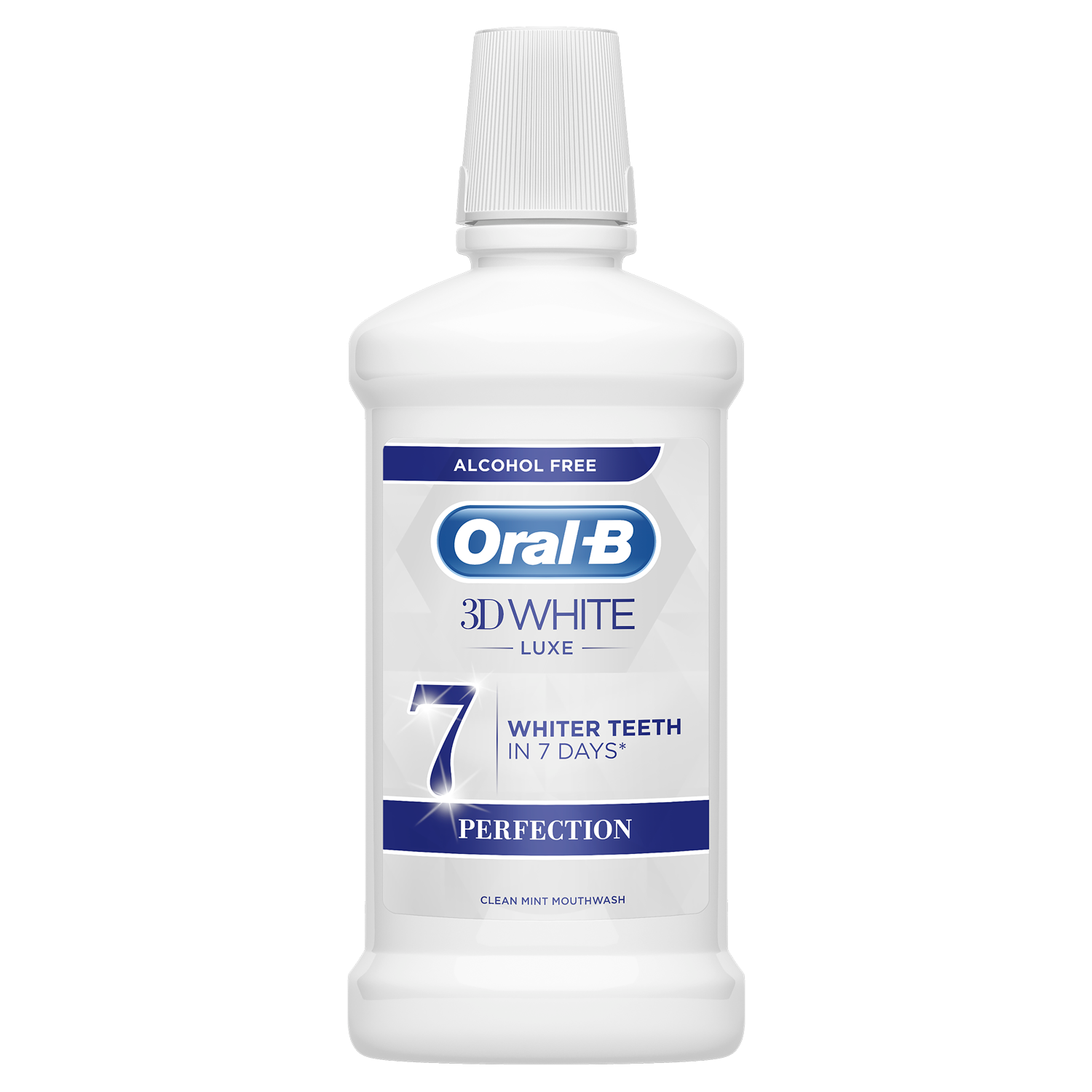 цена Oral-B 3D White Luxe Perfection жидкость для полоскания рта, 500 мл