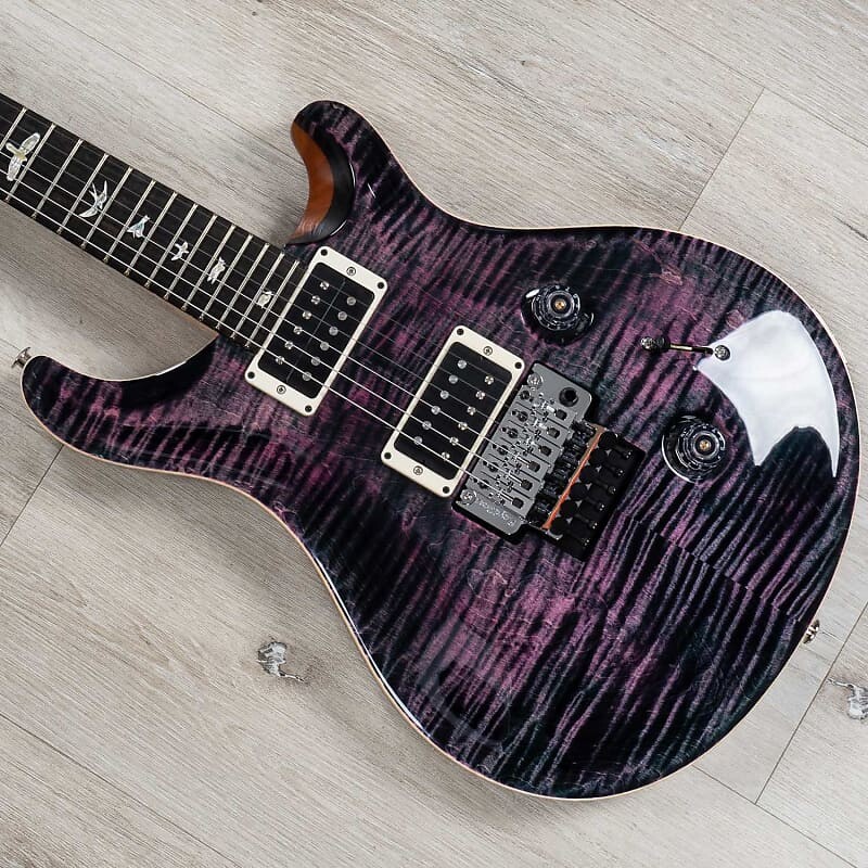 

Гитара PRS Paul Reed Smith Custom 24 "Floyd", гриф из черного дерева, пурпурный ирис 101557::PQ:N
