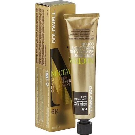 

Перманентная краска для волос Nectaya 6R Mahogany Brilliant 60 мл, Goldwell