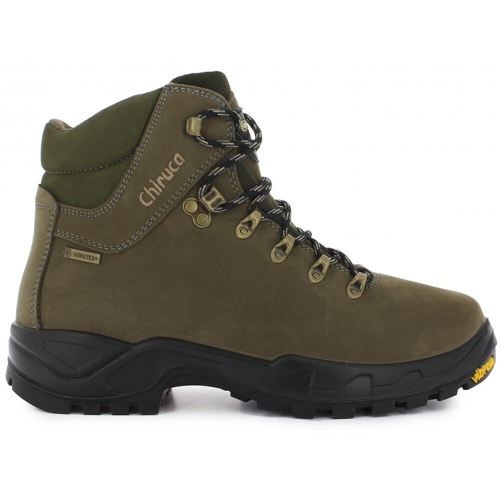 

Туристические ботинки Chiruca Cares 01 Gore-Tex, зеленый