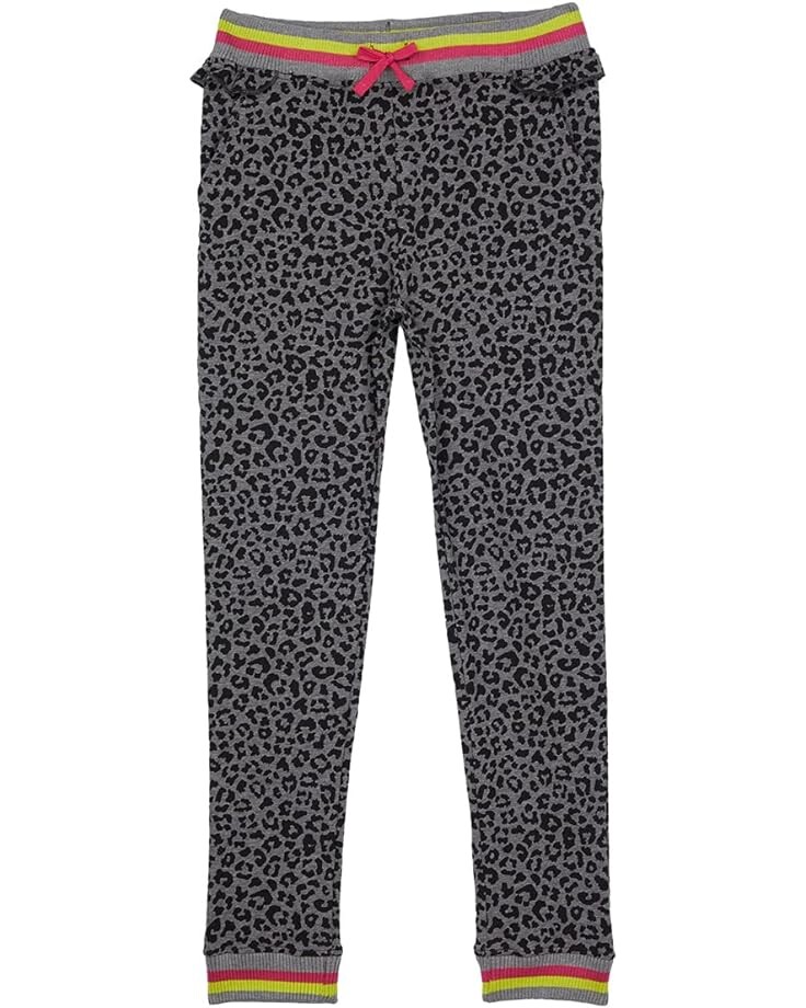 Брюки Appaman Maddie Leopard Print Joggers, цвет Cheetah