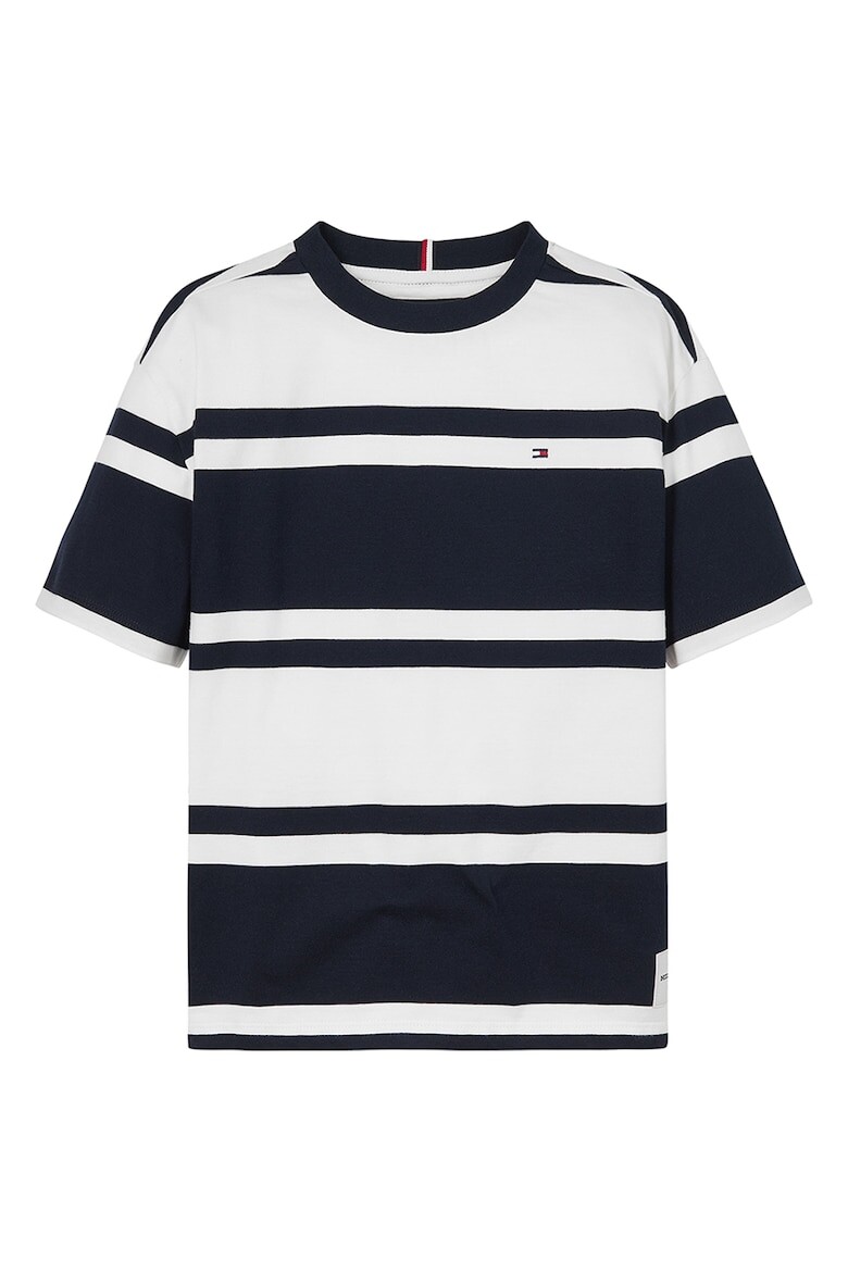 

Полосатая хлопковая футболка Tommy Hilfiger, белый