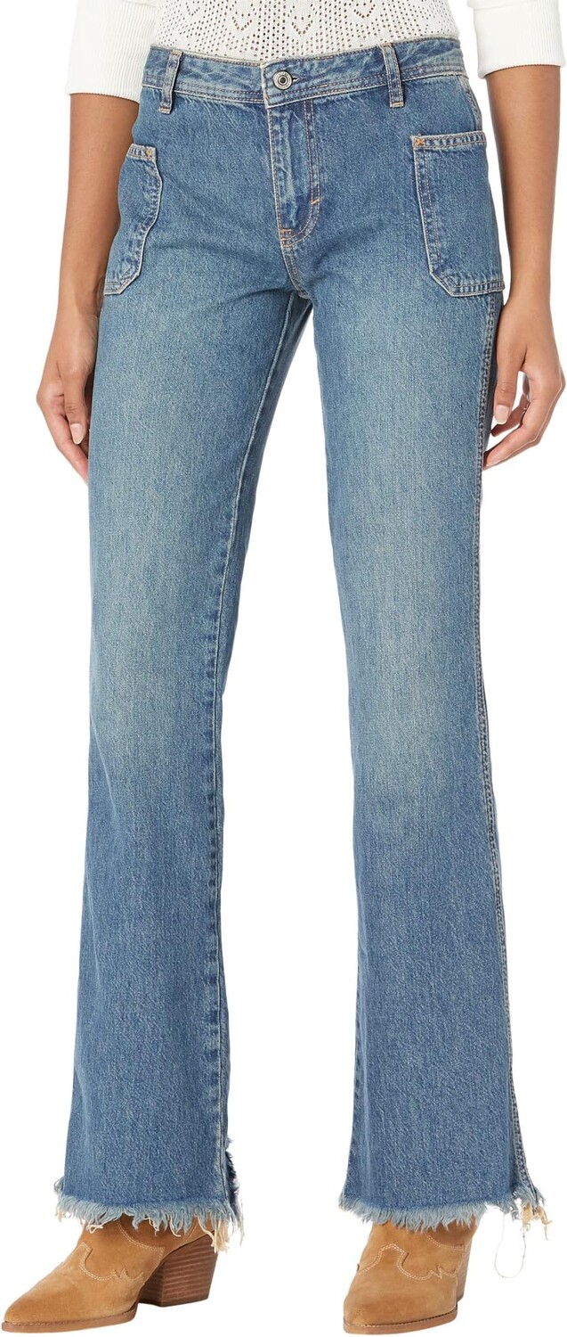 

Джинсы Izzy Flare Free People, цвет In The West