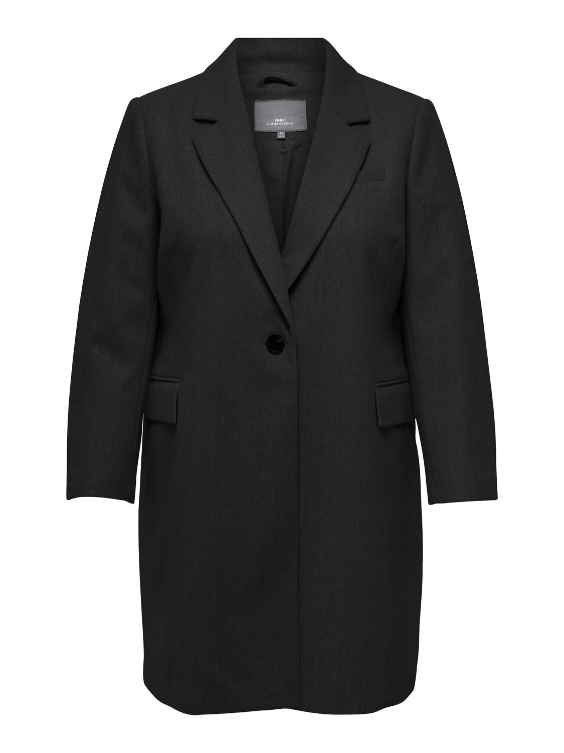 

Парка ONLY Mantel Winter Übergangs Jacke Plus Size CARNANCY, черный