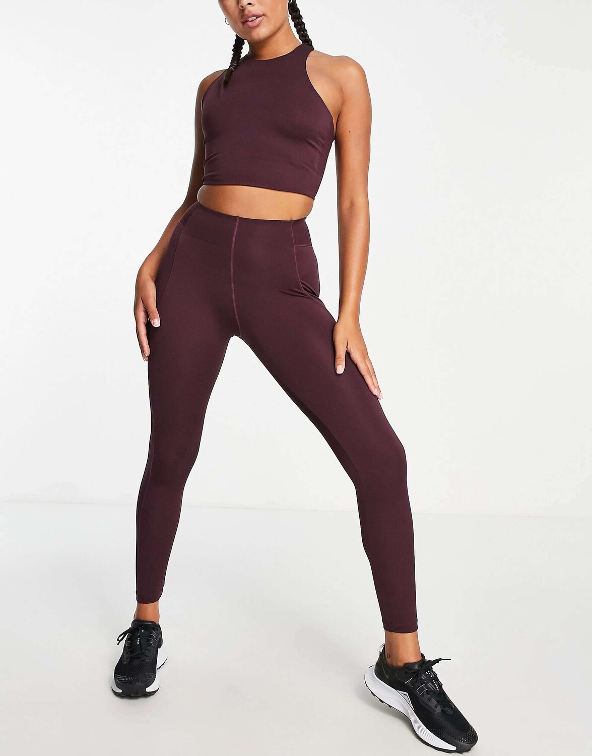 

Леггинсы со скульптурной талией ASOS