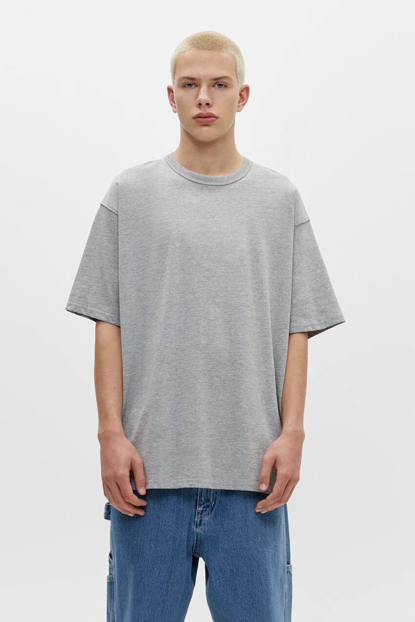 

Базовая футболка с короткими рукавами Pull&Bear