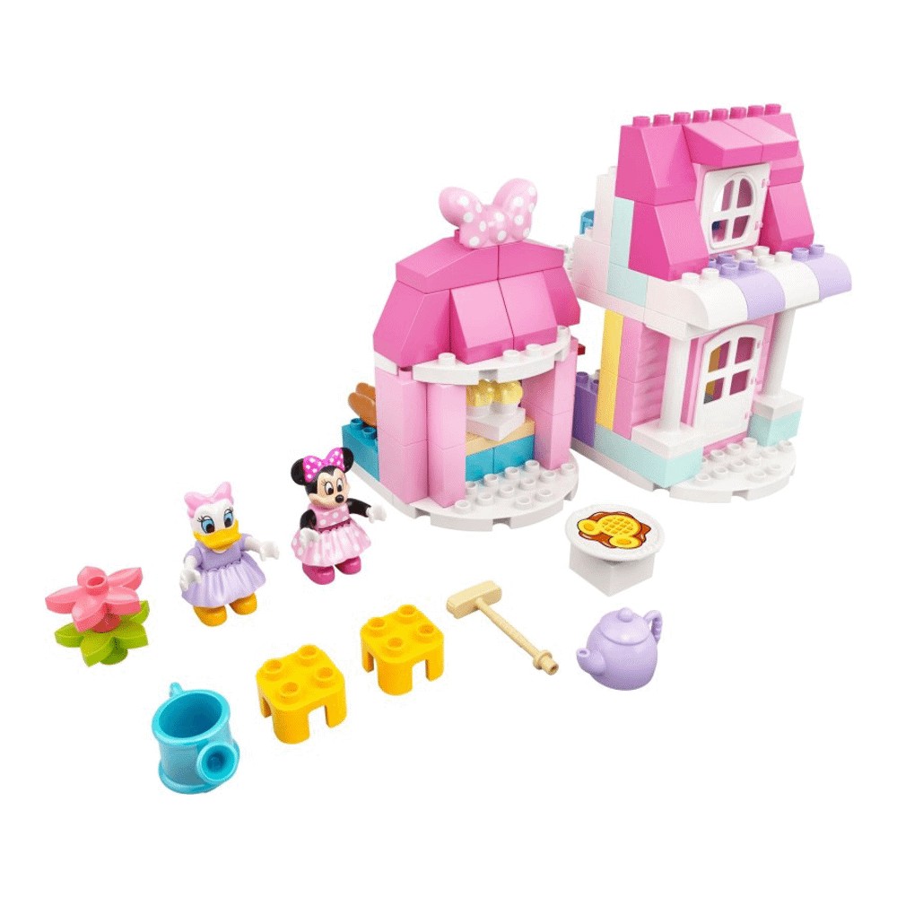 Duplo pink cheap house